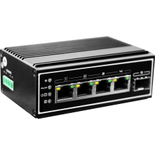 Level One LevelOne IGP-0502 hálózati kapcsoló Beállítást nem igénylő (unmanaged) Gigabit Ethernet (10/100/1000) Ethernet-áramellátás (PoE) támogatása Fekete (IGP-0502) hub és switch