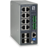 Level One LevelOne IGP-1271 hálózati kapcsoló Vezérelt L3 Gigabit Ethernet (10/100/1000) Ethernet-áramellátás (PoE) támogatása Szürke (IGP-1271)