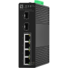 Level One LevelOne IGS-2106P hálózati kapcsoló Vezérelt L2 Gigabit Ethernet (10/100/1000) Ethernet-áramellátás (PoE) támogatása Fekete (IGS-2106P)