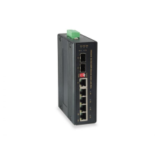 LevelOne IES-0620 Gigabit PoE Switch hub és switch