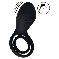 Levelz Cockring wing vibe – 45 mm fekete vibráló péniszgyűrű péniszgyűrű