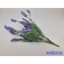  Levendula 12 ágú hamvas csokor 44 cm dekorációs kellék