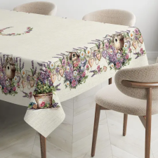  Levendulás madárházas gobelin asztalterítő 137x240 cm lakástextília