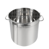  Levesfazék, tartós rozsdamentes acél, sokoldalú főzéshez, 50 liter