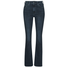 Levis Bootcut farmerek 725 HIGH RISE SLIT BOOTCUT Kék US 28 / 34