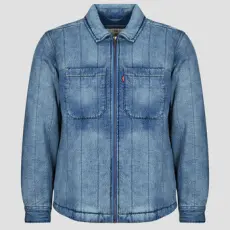 Levis Farmerkabátok KYREN OVERSHIRT Kék EU XL