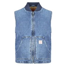 Levis Farmerkabátok SANSOME VEST Kék EU XL