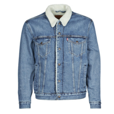 Levis Farmerkabátok TYPE 3 SHERPA TRUCKER Kék EU XS