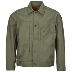 Levis Farmerkabátok TYPE I TRUCKER Zöld EU M