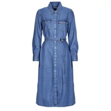Levis Hosszú ruhák QUINCEY LS MAXI DRESS Kék EU S női ruha