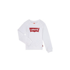 Levis Pulóverek KEY ITEM LOGO CREW Fehér 10 éves gyerek pulóver, kardigán