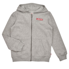 Levis Pulóverek LVN BOXTAB FULL ZIP HOODIE Szürke 10 éves gyerek pulóver, kardigán