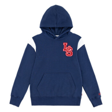Levis Pulóverek PREP SPORTS HOODIE Tengerész 10 éves gyerek pulóver, kardigán