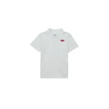 Levis Rövid ujjú galléros pólók BACK NECK TAPE POLO Fehér 4 éves gyerek póló