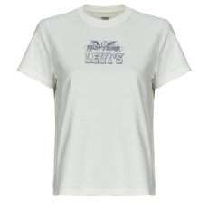 Levis Rövid ujjú pólók FAVORITE TEEE RHINESTONE EAGLE POSTER Fehér EU S