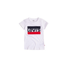 Levis Rövid ujjú pólók SPORTSWEAR LOGO TEE Fehér 10 éves gyerek póló