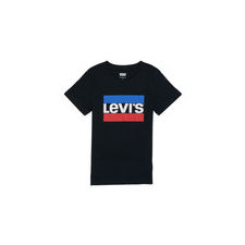 Levis Rövid ujjú pólók SPORTSWEAR LOGO TEE Fekete 16 éves gyerek póló