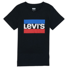 Levis Rövid ujjú pólók SPORTSWEAR LOGO TEE Fekete 3 éves