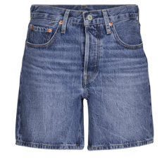 Levis Rövidnadrágok 501® MID THIGH SHORT Kék US 26