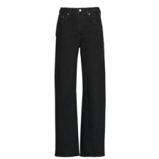 Levis Ruhák RIBCAGE WIDE LEG H223 Fekete US 27 / 32