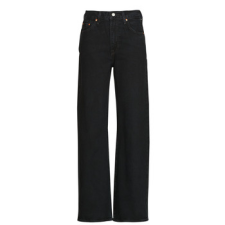 Levis Ruhák RIBCAGE WIDE LEG H223 Fekete US 30 / 32 női nadrág