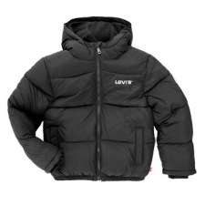 Levis Steppelt kabátok  HVWT PUFFER WITH LOGO ELAS Fekete 6 éves gyerek kabát, dzseki