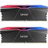 Lexar ARES RGB 48GB / 7600MHz DDR5 DIMM CL38 Desktop RAM KIT (2x24GB) (LD5U24G76C38BR-RGD)