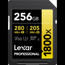 Lexar SDXC Pro 1800x 256 GB (LSD1800256G-BNNNG) memóriakártya