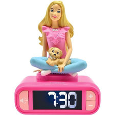 Lexibook Barbie ébresztőóra 3D éjszakai fénnyel ébresztőóra