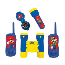 Lexibook Super Mario Kalandszett 120 m hatótávolságú adó-vevőkkel, távcsővel és iránytűvel elektronikus játék