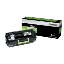 Lexmark 522HE High Black toner nyomtatópatron & toner