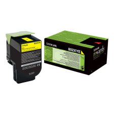 Lexmark 802XYE Extra High Yellow toner nyomtatópatron & toner