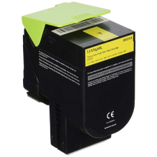Lexmark 80C0X40 - eredeti toner, yellow (sárga) nyomtatópatron & toner