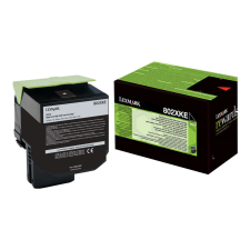 Lexmark 80C2XKE Fekete eredeti toner nyomtatópatron & toner