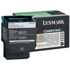 Lexmark C540H1KG Fekete Lézertoner - 2500 oldal nyomtatópatron & toner