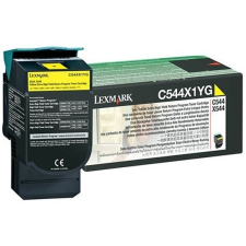 Lexmark C544 X544 lézertoner eredeti Yellow 4K C544X1YG / megszűnő nyomtatópatron & toner