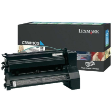 Lexmark C780H1CG Cyan Lézertoner - 10000 oldal nyomtatópatron & toner