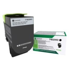 Lexmark CS317 Black lézertoner eredeti 3K 71B20K0 nyomtatópatron & toner