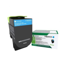 Lexmark CS317 Cyan lézertoner eredeti 2,3K 71B20C0 nyomtatópatron & toner