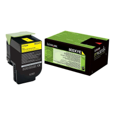 Lexmark CX510 [80C2XYE] sárga eredeti toner nyomtatópatron & toner