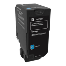 Lexmark CX725 különlegesen nagy kapacitású tonerkazetta ciánkék (16K) (84C2HCE) (84C2HCE) nyomtatópatron & toner