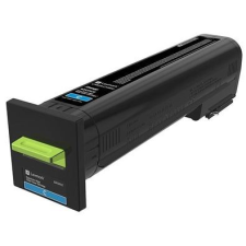 Lexmark CX825, CX860 különlegesen nagy kapacitású tonerkazetta ciánkék (22K) (82K2XCE) (82K2XCE) nyomtatópatron & toner