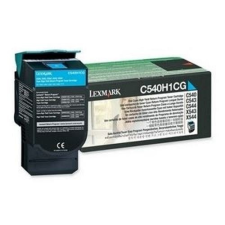 Lexmark lézertoner C540H1CG kék 2000 old. nyomtatópatron & toner