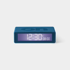 Lexon Flip+ LCD Alarm Clock Rubber Duck Blue ébresztőóra