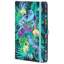 Leykam Alpina (BSB) BSB határidőnapló (A5, heti+jegyzet) Eden Jungle, Castelli 2026 határidőnapló