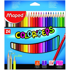 Leykam Alpina D.O.O (MAPED) Maped színes ceruza 24 db, color peps, háromszögletű színes ceruza