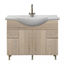 Leziter Bianca Plus 105 alsó szekrény mosdóval fürdőszoba bútor