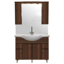 Leziter Bianca Plus 105 komplett fürdőszoba bútor