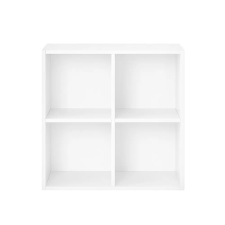 Leziter Boxie nyitott fali szekrény 80x80x37 cm fehér bútor