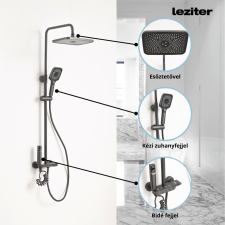 Leziter Eliz multifunkciós zuhanyszett csaptelep